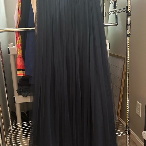 Adrianna Papell Two-Piece Embellished Dress with Tulle Skirt - Picture 8 of 10